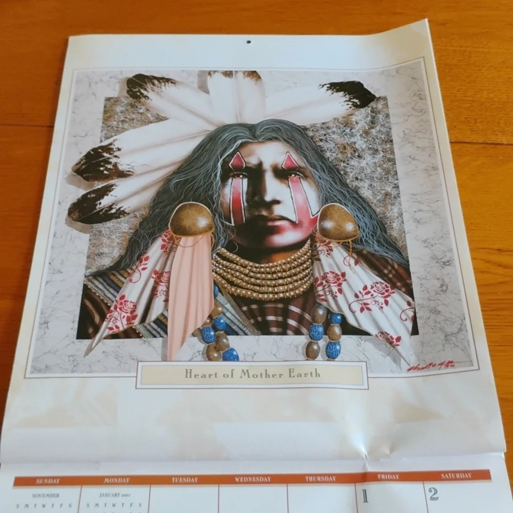 Ghost Dance Calendar 2006 The Art Of JD Challenger